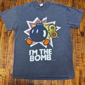 2011 Nintendo I’m The Bomb Graphic Tee size Medium
